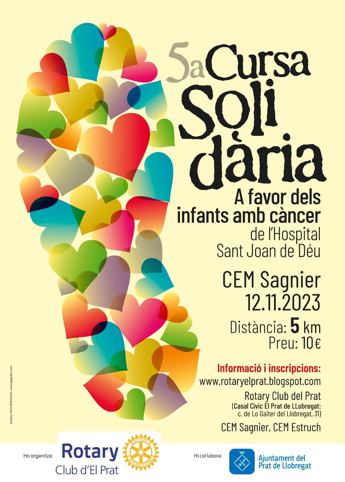 5ª Carrera solidaria a favor de los niños y niñas con cáncer del Hospital Sant Joan de Déu