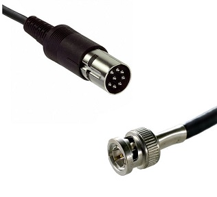Cable con conector BNC