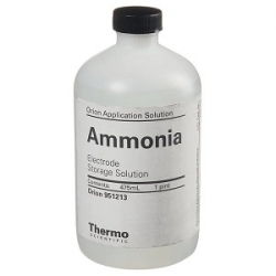 Solución de almacenamiento para electrodo de amoniaco