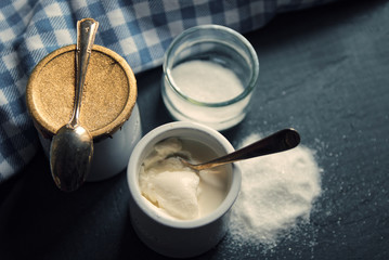Análisis comparativo de textura entre yogur entero y desnatado